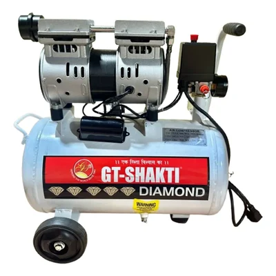 GT Shakti 30 L Oil Free Air Compressor with 0.75 HP  Copper Winding motor (GTD-OF-30)