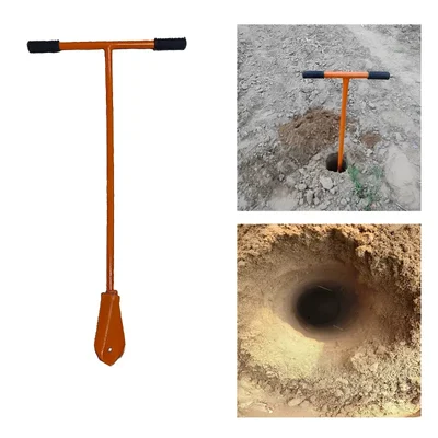 Mild Steel Hand Operated Earth Auger of Size 5 inch