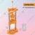 Manual Hand Press Lime and Mosambi Juicer Machine with Polycarbonate Glass and Stainless Steel Support Rod