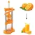 Manual Hand Press Lime and Mosambi Juicer Machine with Polycarbonate Glass and Stainless Steel Support Rod