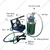 2 in 1 Manual & Motor Operated Milking Machine With 0.25 HP Motor & 10 Litres SS Bucket