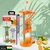 Manual Hand Press Lime and Mosambi Juicer Machine with Polycarbonate Glass and Stainless Steel Support Rod