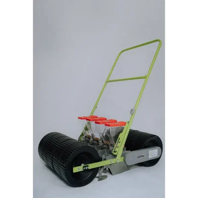 AASHNA Four Row Hand-Push Manual Seeder Precision and Easy Manual Seed Planter for Vegetables & Grains