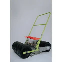 AASHNA Four Row Hand-Push Manual Seeder Precision and Easy Manual Seed Planter for Vegetables & Grains