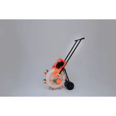 AASHNA 14 Teeth Hand-Push Manual Seeder Cum Fertilizer Precise and Easy Manual Seed Planter for Vegetables & Grains