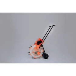 AASHNA 14 Teeth Hand-Push Manual Seeder Cum Fertilizer Precise and Easy Manual Seed Planter for Vegetables & Grains