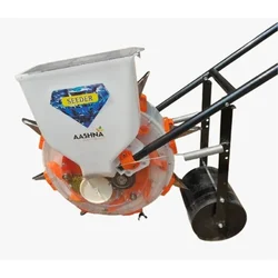 AASHNA 8-Mouth Hand Push Seeder for Fast and Uniform Sowing of Vegetables, Grains & Pulses