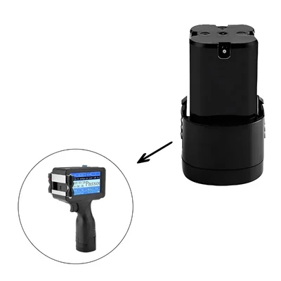 Heavy Duty Handheld Thermal Inkjet Printer Battery 2000 mAh