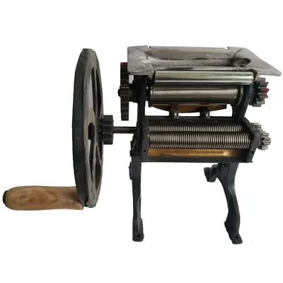 High Quality hand Operated 6-inch Noodle Making Machine With Stainless Steel Roller