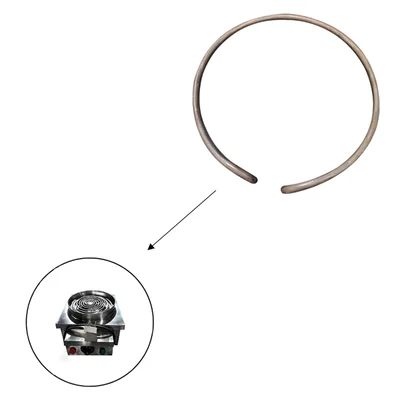 Heating Coil 12 inch for Indian Hot Plate Double Coil 19x17 inch (48.26x43.18 cm), SS Body