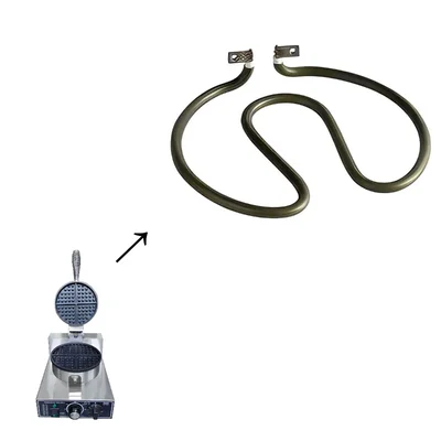 Heating Coil for Commercial Round Waffle Maker 6 inch(15.24 Cm), 1000W