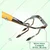 Mahan CW-34 with Handle, Heavy Duty 2 in 1 Hand Weeder/Garden Hoes/Multi Star Culti-Weeder