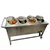 Heavy Duty 4 Pot Electric Bain Marie 5 Kw, SS Body, 80 Litre Capacity  