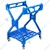 Heavy Duty Foldable Plastic X-Shape Laundry Cart