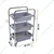 Heavy Duty Stainless Steel Restaurant Service Cart