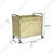 Heavy Duty 65 kg Quadrate Laundry Cart With Wheels And Removable Canvas bag
