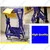 Heavy Duty Foldable Plastic X-Shape Laundry Cart