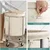 Heavy Duty Round Type Clothes Storage Laundry Cart