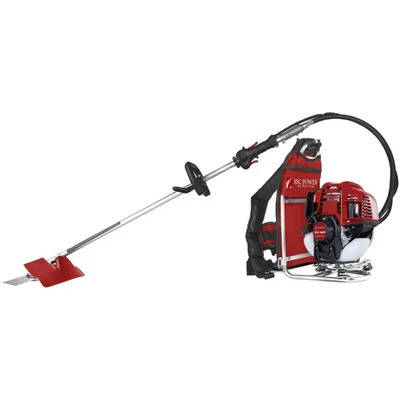 BSC Power 500B, 4-Stroke Backpack Brush Cutter, 47.9cc Heavy Duty Crop & Grass Cutter