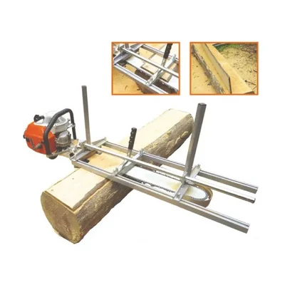 BSC POWER Portable Chainsaw Mill, Heavy Duty Timber Milling Attachment for 24 Inch Guide Bar Saws