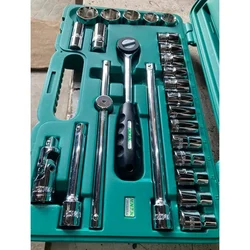 Honiton 10 C Socket Wrench Set of 25pcs 1/2" Drive Socket Hex Set. 
