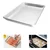 High Quality Alloy Steel Baking Tray(Pack of 2)(Size-12x18x2 inch)