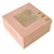 High Quality Cake Pastry Packaging Box, 8x8x4 inch(Pack-5 Pcs)