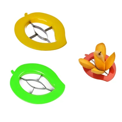 High Quality SS Blade Mango Cutter (Pack of 2)