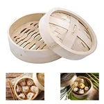 High Quality Bamboo Wooden Dimsum Basket With Lid