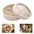 High Quality Bamboo Wooden Dimsum Basket With Lid(Size-20 cm)