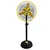 Alfalite 24W DC Solar Pedestal Fan, 12 Inch Sweep & Adjustable Height