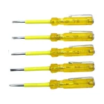 Hira 5 Pcs 500 V Alloy Steel Line Tester with Neon Bulb Indicator