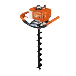 MECSTROKE 52 cc 2 Stroke Earth Auger / Post Hole Digger Machine With 4 Inch Bit