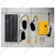 Solar Home Lighting Kit - Solar Light with 8W Solar Panel for Home and Outdoor Uses