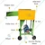 Heavy Duty Horizontal Chaff Cutter/Grass Cutter 1000 Kg/hr without Motor
