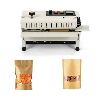 Premium Continuous Horizontal Band Sealing Machine FR-400, 500W