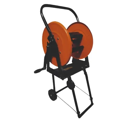 Small Hose Reel Cart with two Wheels Holds upto 60 Meter (200 feet) Pipe