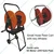 Small Hose Reel Cart with two Wheels Holds upto 60 Meter (200 feet) Pipe