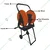 Small Hose Reel Cart with two Wheels Holds upto 60 Meter (200 feet) Pipe
