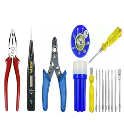 Hukums 12 Pcs Electrician Tools Kit with Tool pouchBag