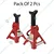 Hukums 3 Ton Car Jack Stand With Self Locking System (Pack Of 2 Pcs)