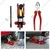 Hukums 2 Ton Hydraulic Floor Trolley Jack & 8 Inch Combination Plier Combo With Box, 320 mm Maximum Lifting Height 