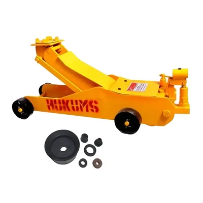 Hukums 3 Ton Capacity Hydraulic Trolley Jack With Oil Seal Kit For Garage And Workshop - 430 mm Maximum Lifting Height