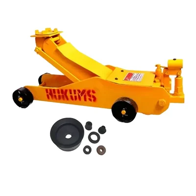 Hukums 4 Ton Capacity Hydraulic Trolley Jack With Oil Seal Kit For Garage And Workshop - 550 mm Maximum Lifting Height