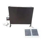 High Quality 45 Kg Hybrid Solar Dryer With 10W 12V Solar Panel for Drying Vegetable, Fruit and Non Veg Item