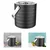 Premium Quality Double Wall Ice Bucket Black Ring Design(Capacity-1 Litre)