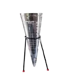 Unbreakable Imhoff Cone Polycarbonate Pack of 1 with Stand