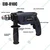 JRS Drive 10mm-550 Watt-Impact Drill, 2900 RPM (EID-010C)