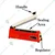 One Pack Impulse Type 8 inch Tabletop Hand Sealer Machine for Pouch Packaging