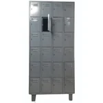 Premium Quality Powder Coated 24Door Metal Industrial Locker Storage Cabinet For School Gym,Home,Office Etc